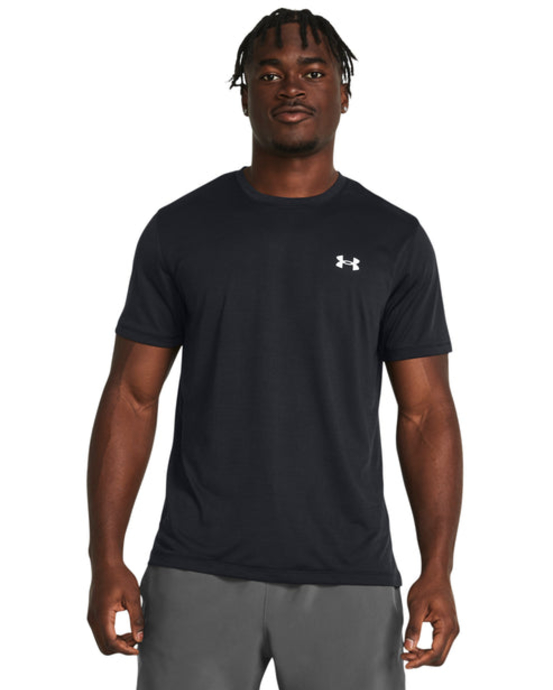 Мъжка тениска UA LAUNCH SHORTSLEEVE Black Reflective Men