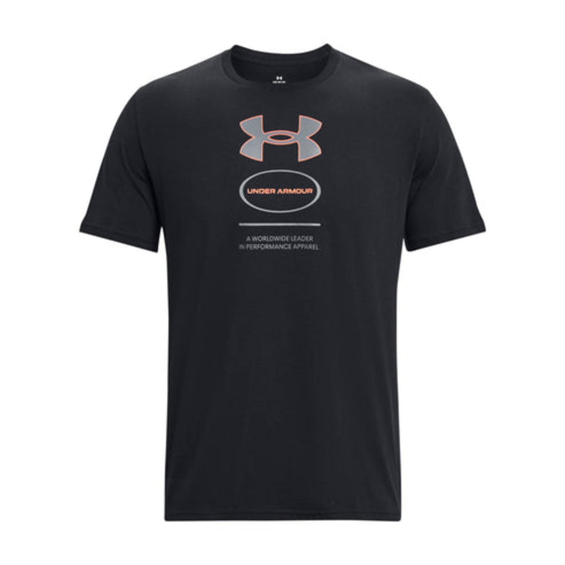 Мъжка тениска UA M BRANDED GEL STACK SS Black Pitch Gray Men