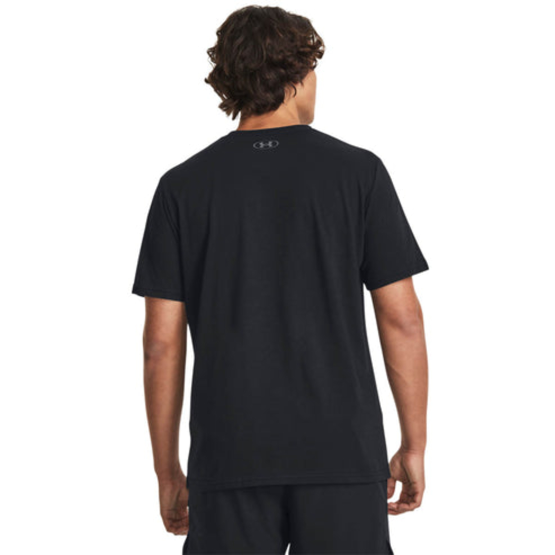 Мъжка тениска UA M BRANDED GEL STACK SS Black Pitch Gray Men