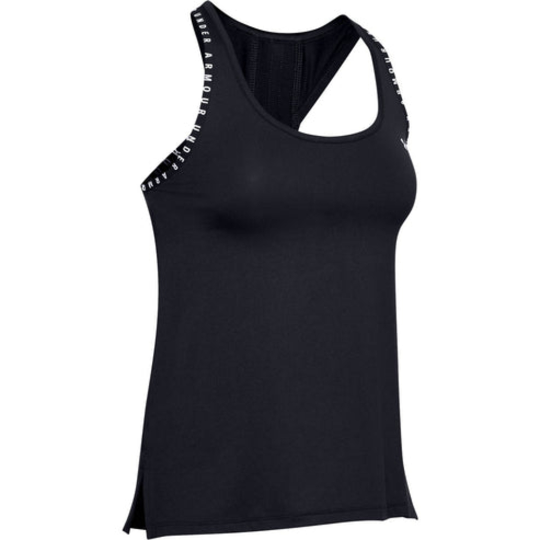 Дамски топ Under Armour Knockout tank black white
