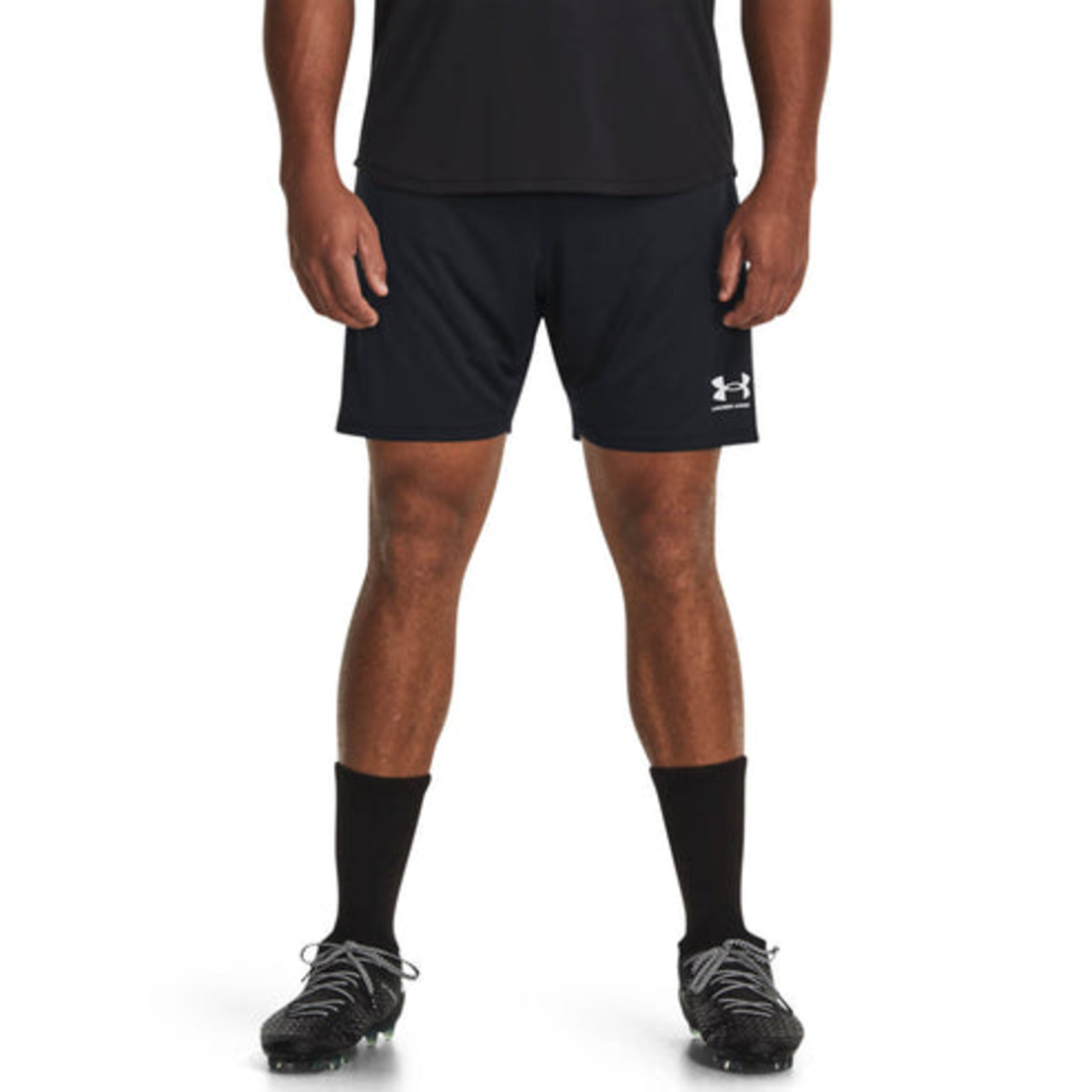 Мъжки шорти UA M S CH. KNIT SHORT Black White Men