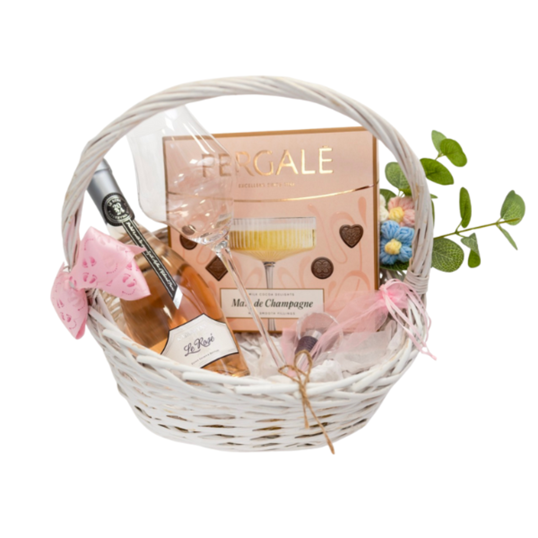 Подаръчна кошница “Розе за нея”