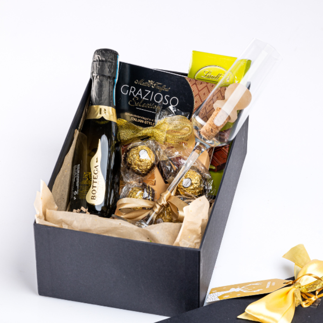 Подаръчен комплект „Златно просеко“