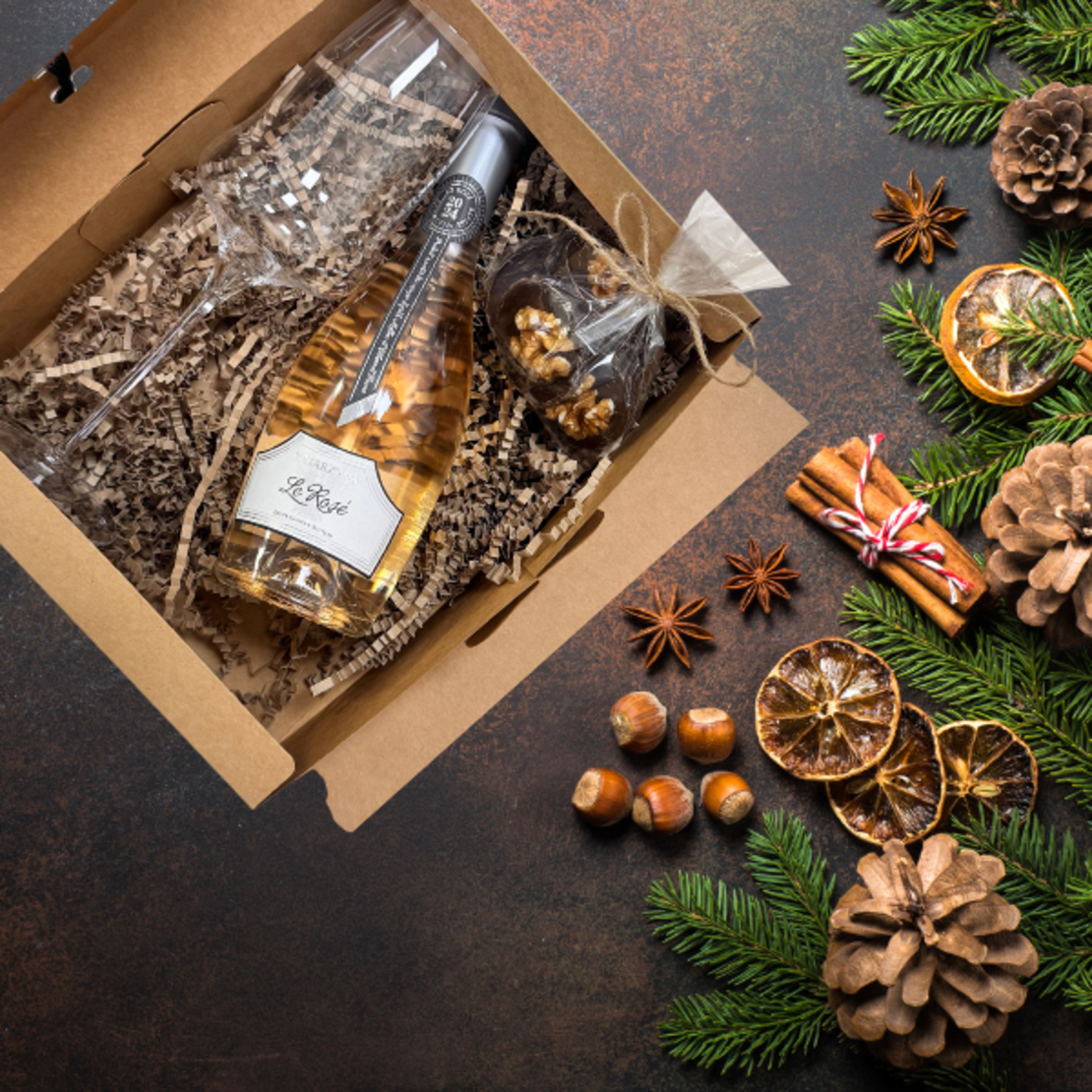 Подаръчен сет “Розе с  блясък”за нея