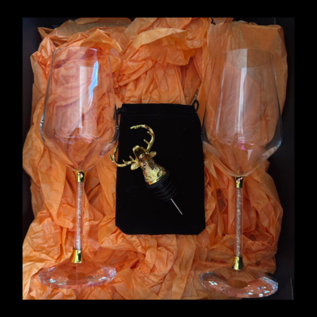 Луксозен подаръчен комплект Crystal Gold