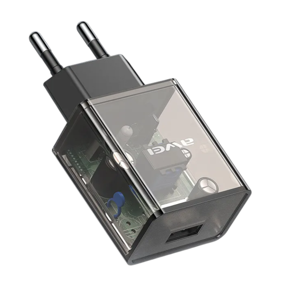 Адаптер за зареждане с кабел за iOS - C9L - 2.4A - AWEI - 005067