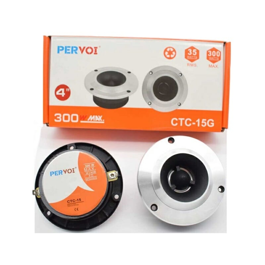 Комплект от 2 броя високоговорители за кола - Tweeter - CTC -15G - 001917