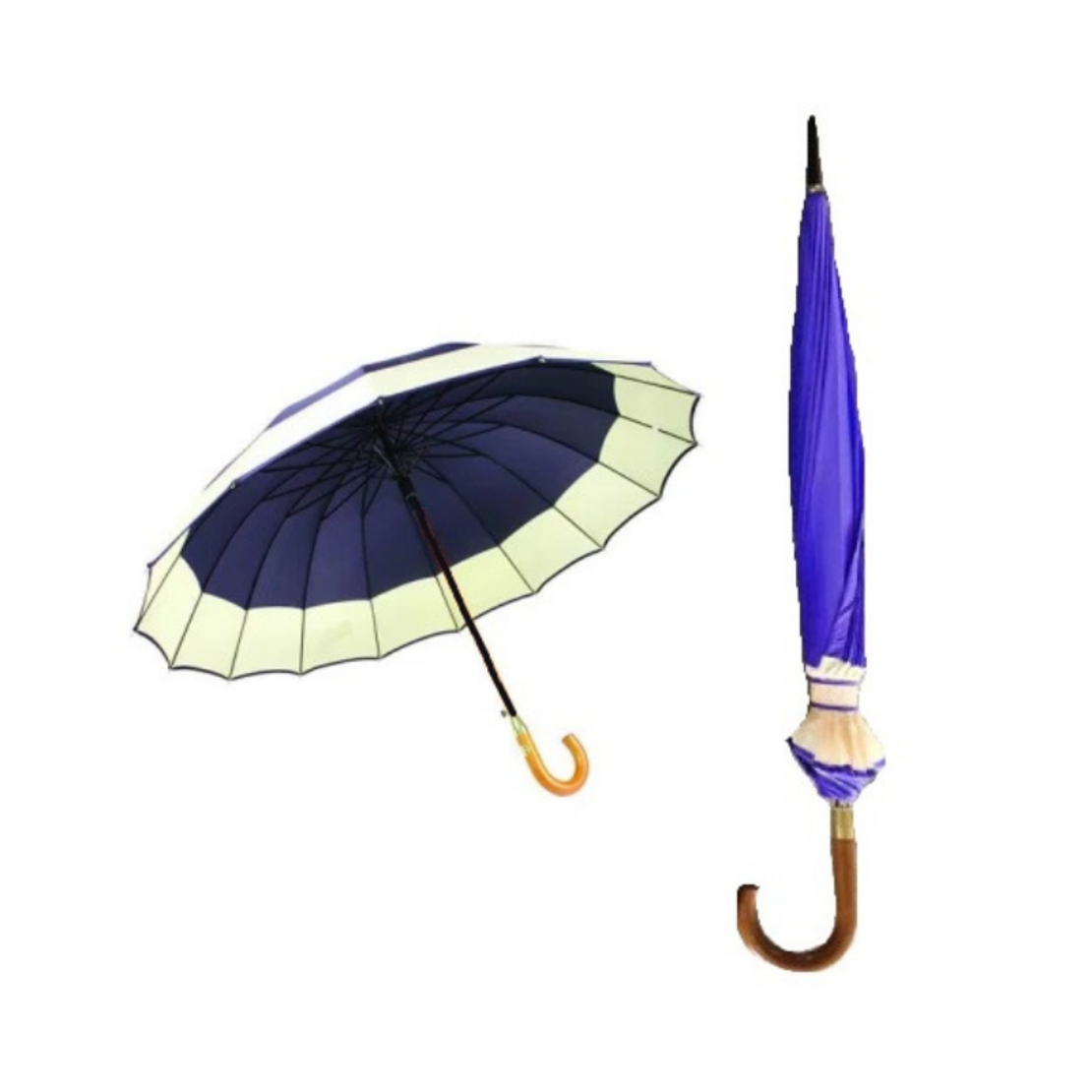 Чадър за дъжд - 67cm - Tradesor - 715007 - Purple