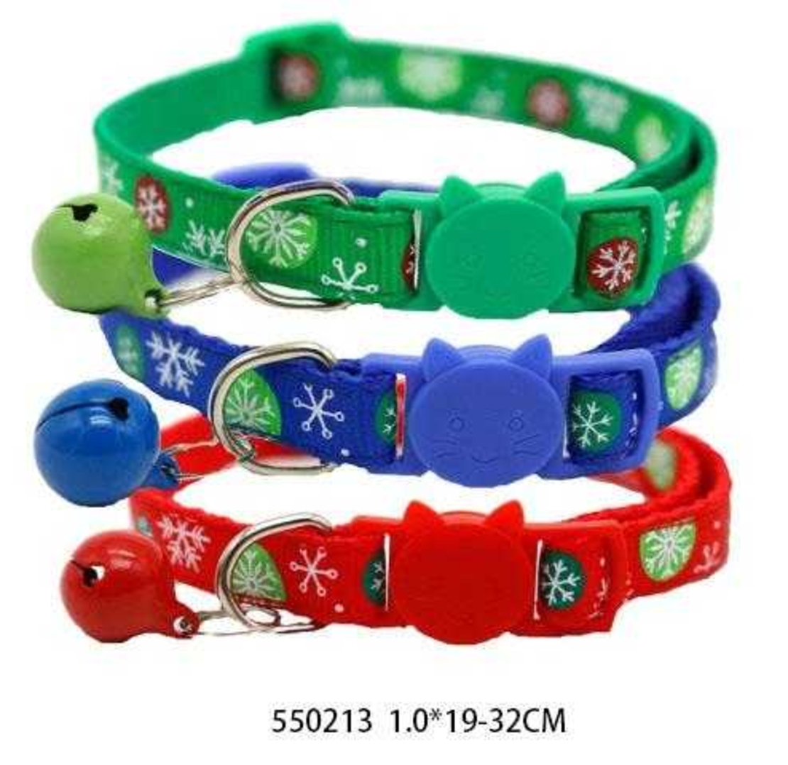 Котешки нашийник със звънче - 1-19/32см - 12бр - 550213