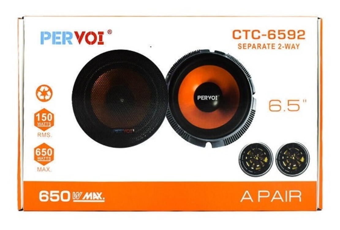 Комплект аудио система за кола - CTC -6592 - 6.5 '' - 000419