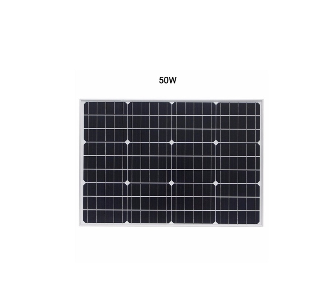 Монокристален соларен панел - Solar Panel - 50W - 676128