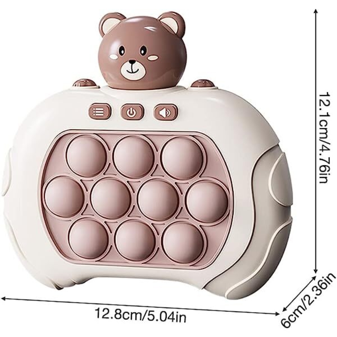 Електронна скоростна игра - Pop it Fidget - мече - 323-7D - 308395