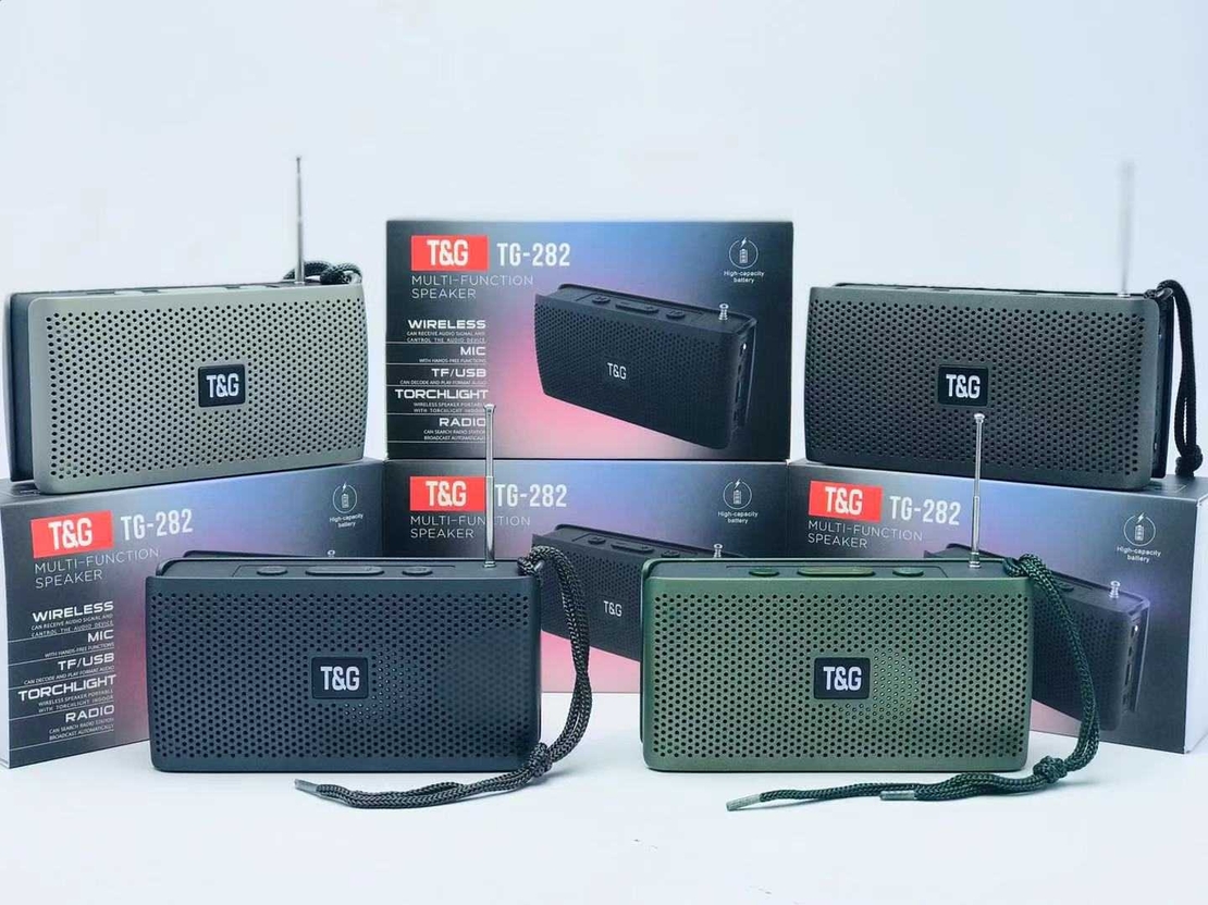 Безжична Bluetooth тонколона - TG282 - 882986 - Черна