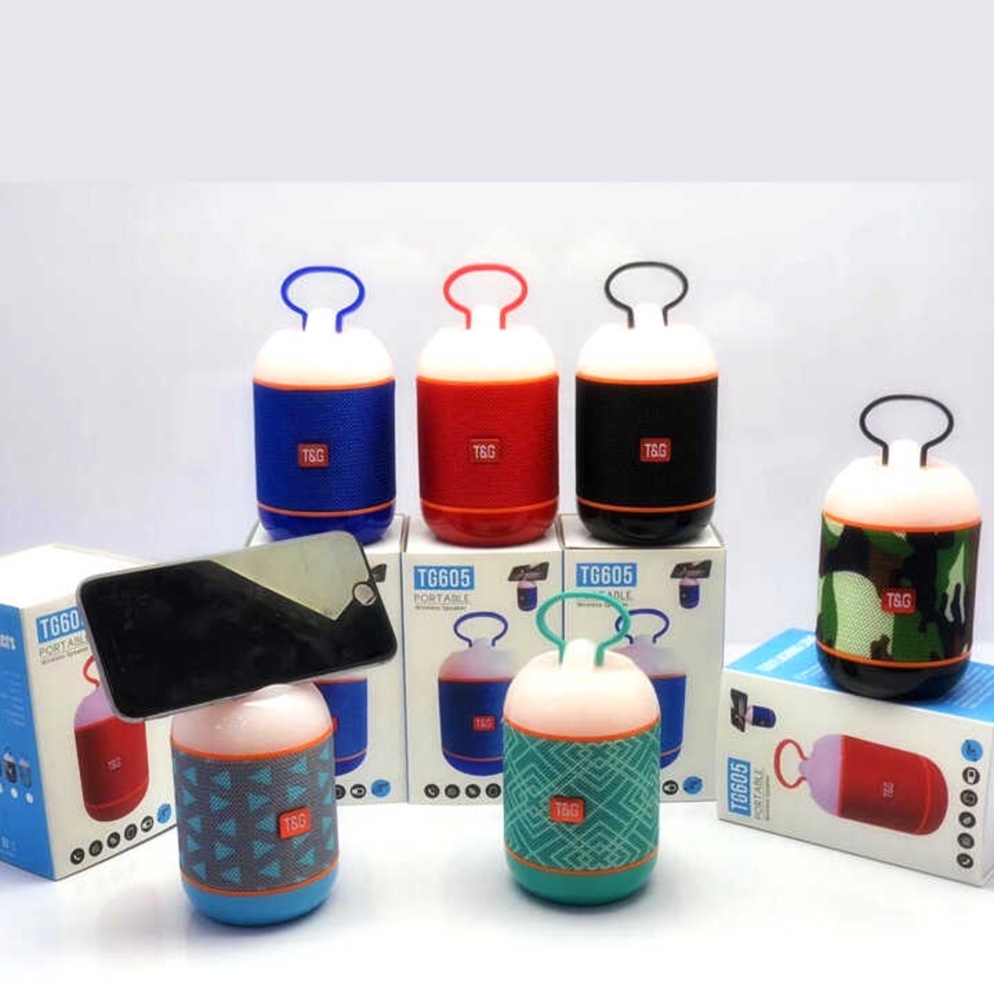 Безжична Bluetooth тонколона - TG605 - 881995 - Синя