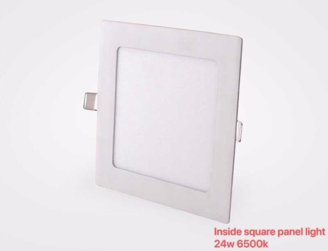 LED лампа - квадратен панел - 24W - 6500K - 543933