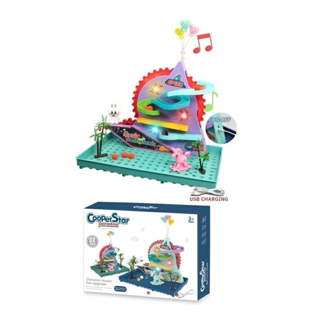 Игра Увеселителен парк с топки - Светеща - KBX8819 - 230004