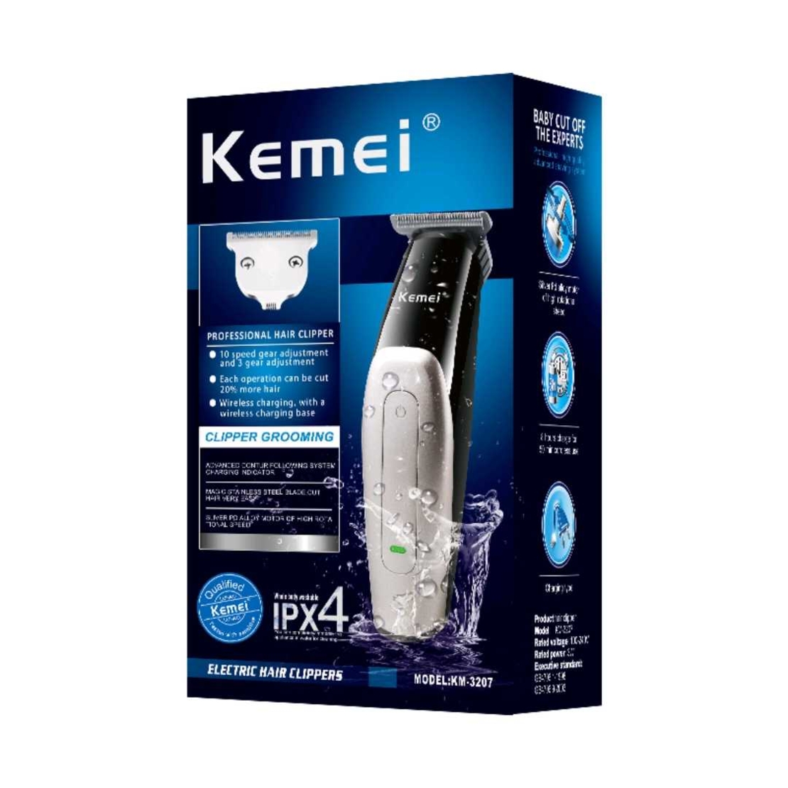 Машинка за подстригване- KM-3207 - Kemei