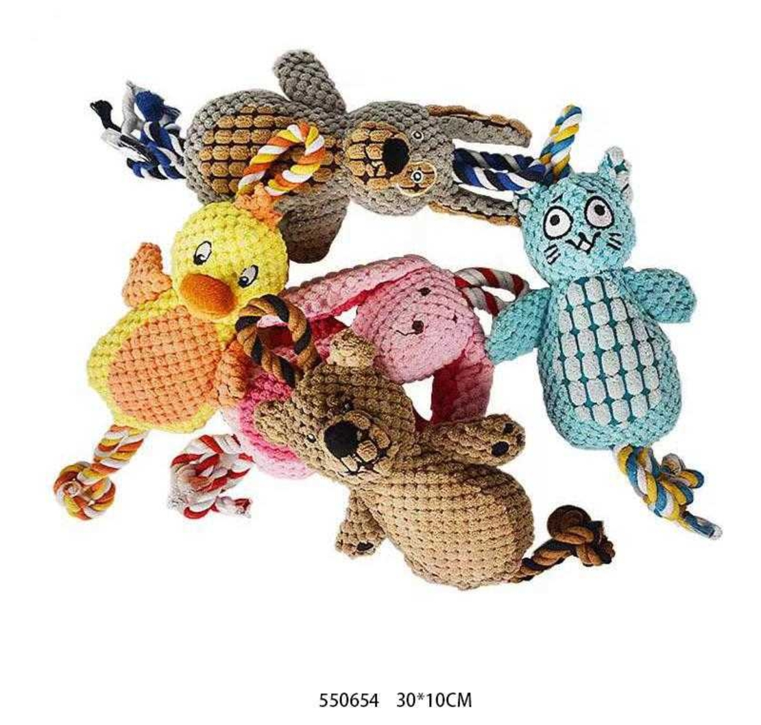 Плюшена играчка за кучета – 30x10см – 550654