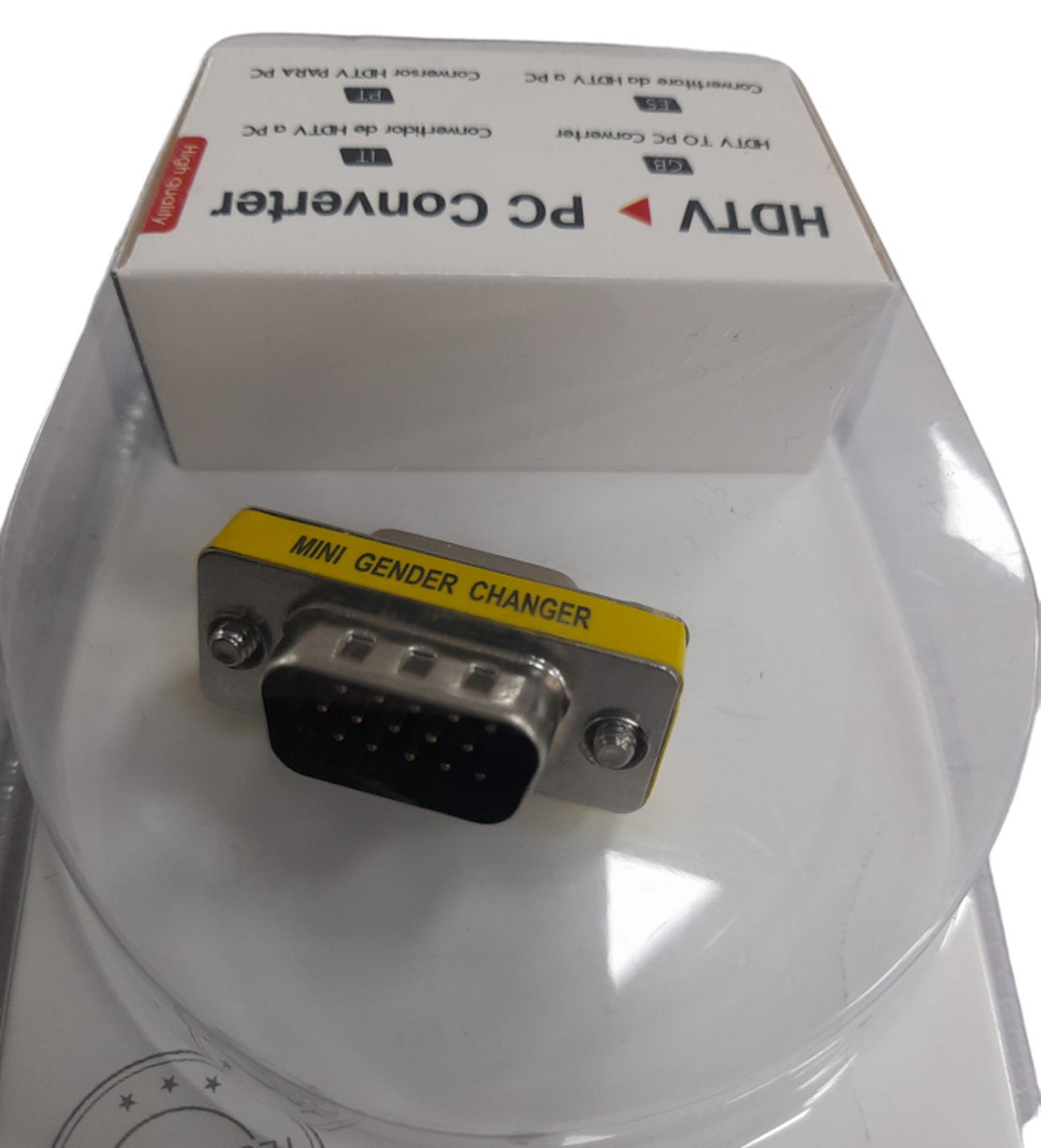Адаптер VGA мъжки към VGA женски - DB15 - 6046 - 098425