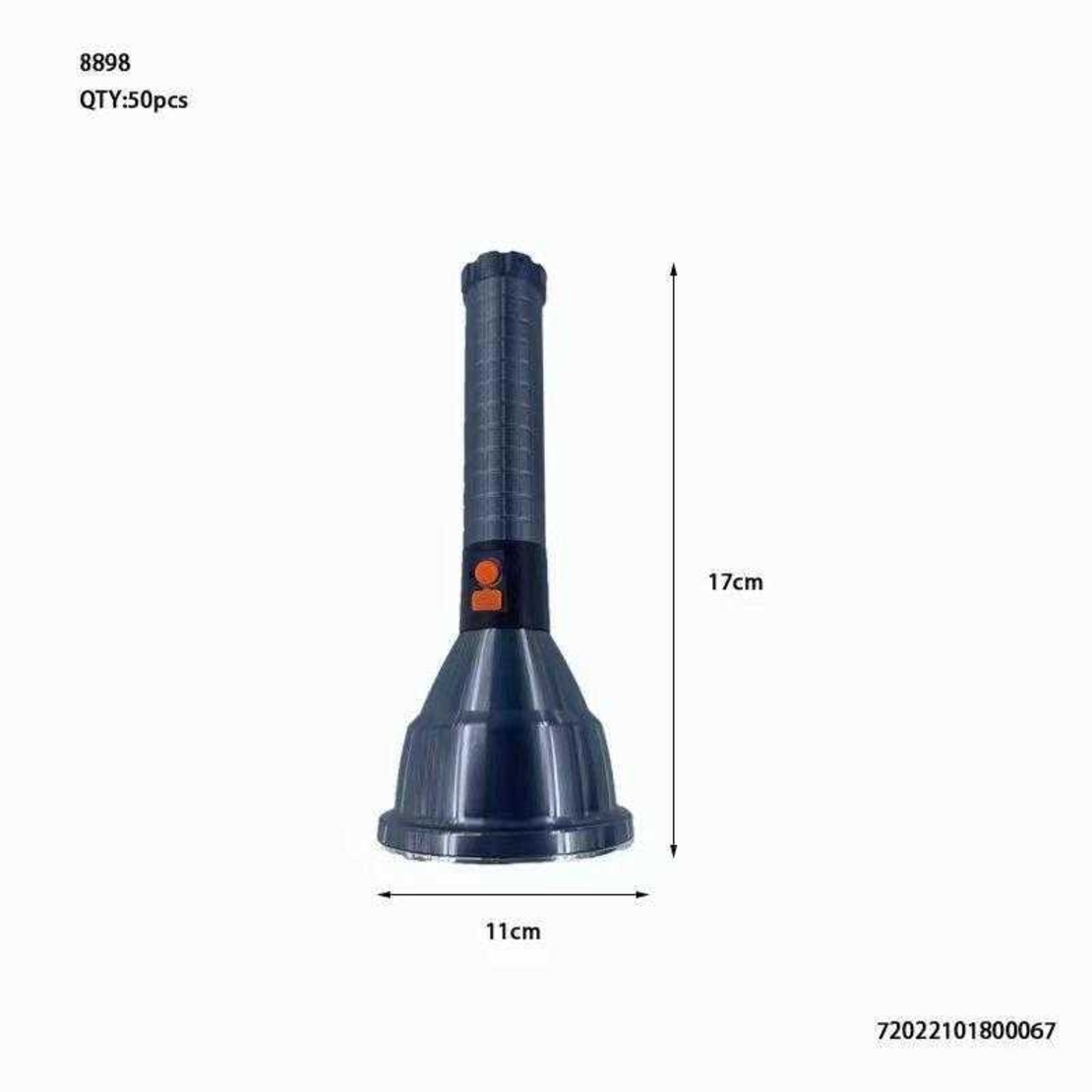 Акумулаторен LED фенер - 8898 - 180050