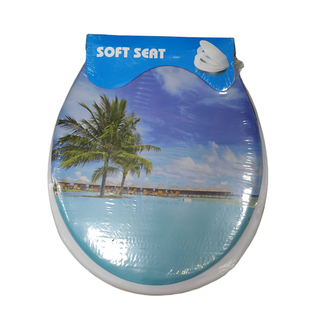 Капак за тоалетна чиния - Soft PVC - 80223