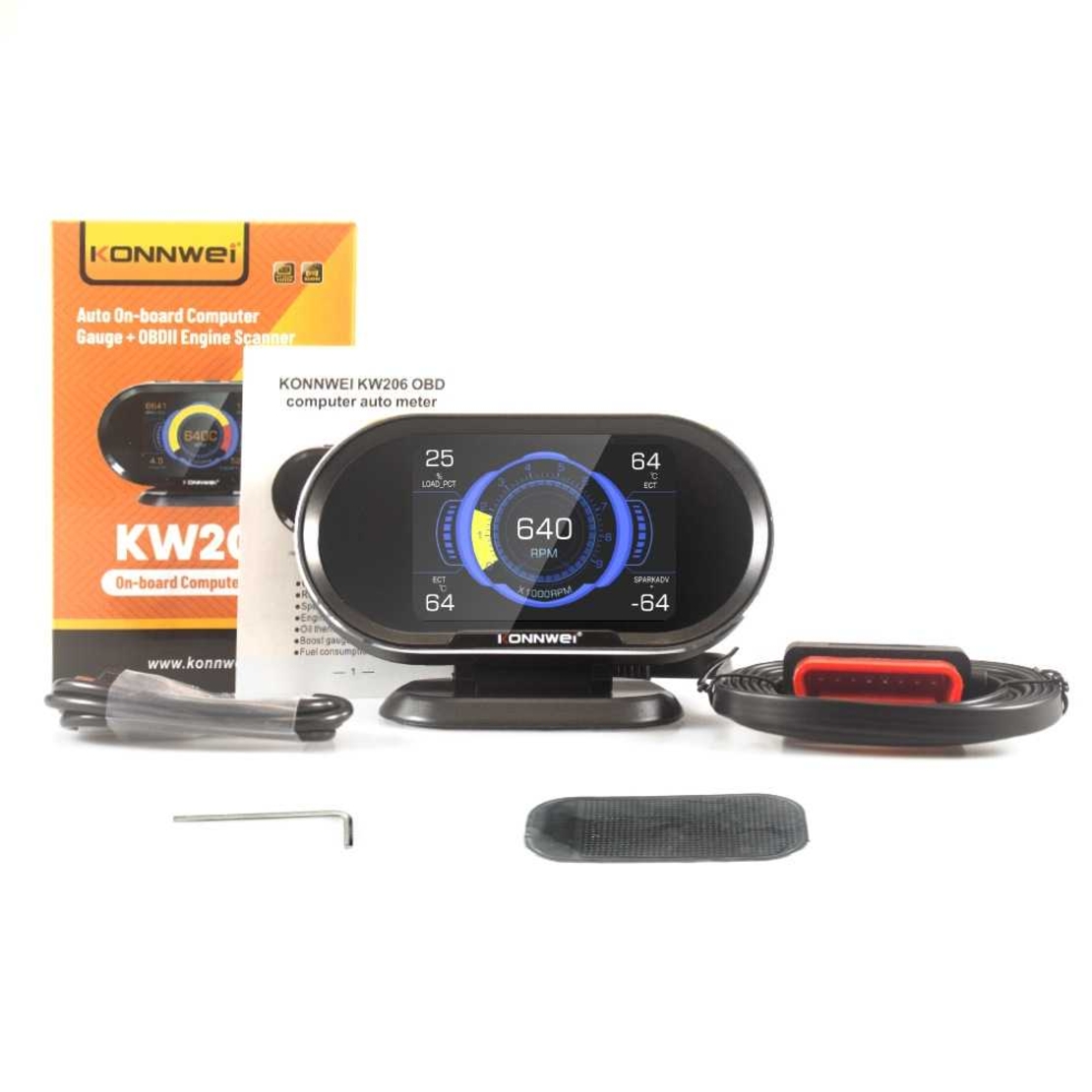 OBD2 Скенер за автомобил- Konnwei - KW206 - 016508