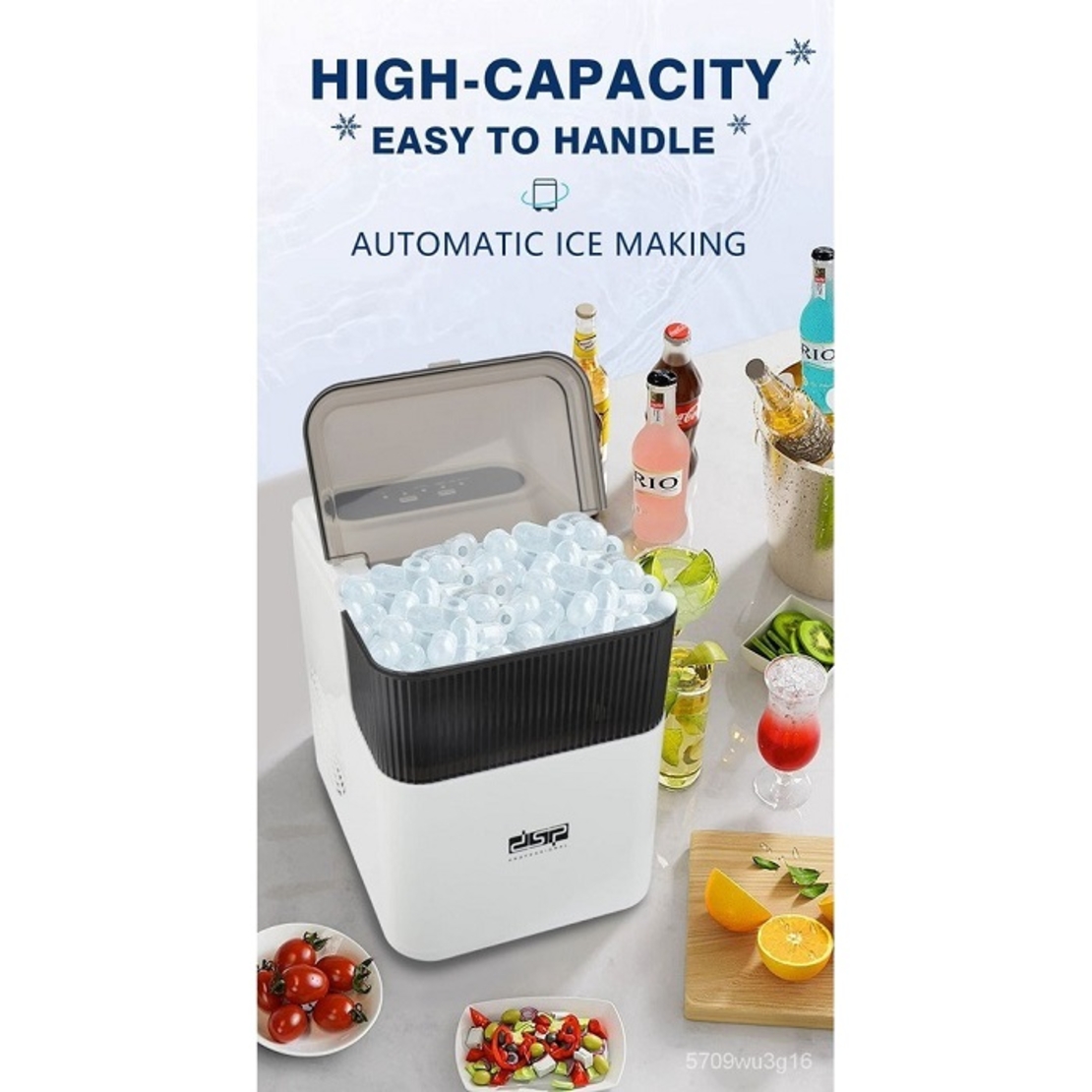 Електрическа машина за лед - KD8001 - DSP - 616140