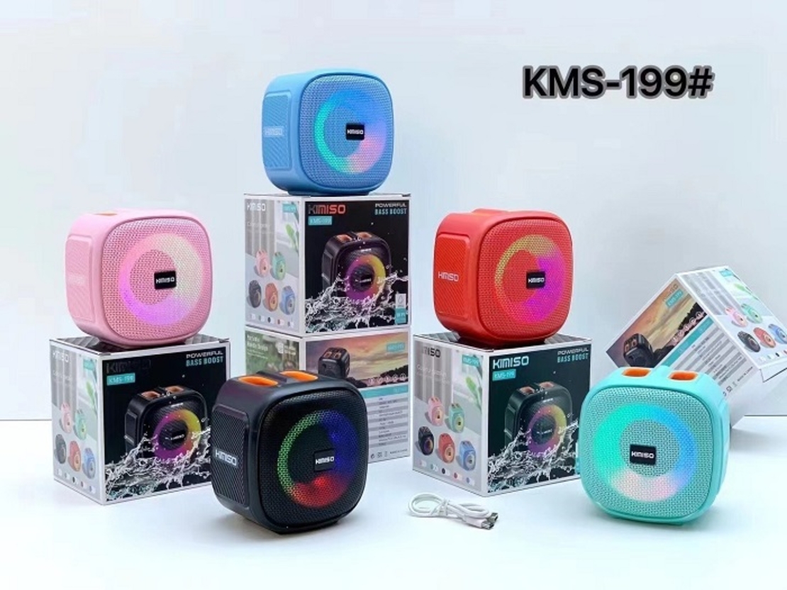 Безжична Bluetooth тонколона - KMS-199 - 810859 - Зелена