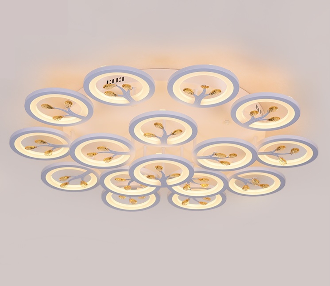 LED плафон - Плафон с димер - 5156-15WH - 943734