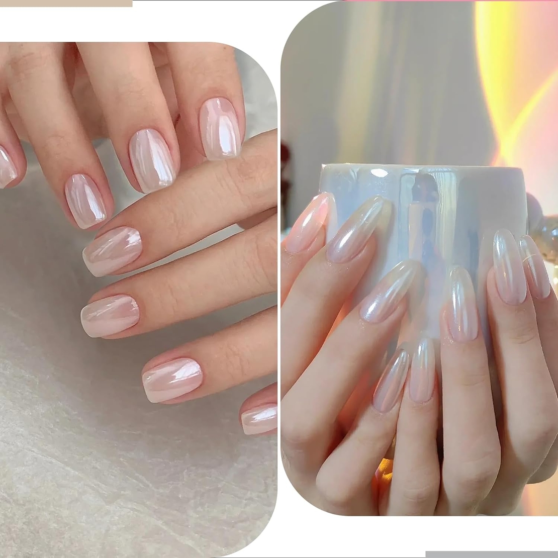 Пигмент за нокти- Mirror effect - Ice - 910624
