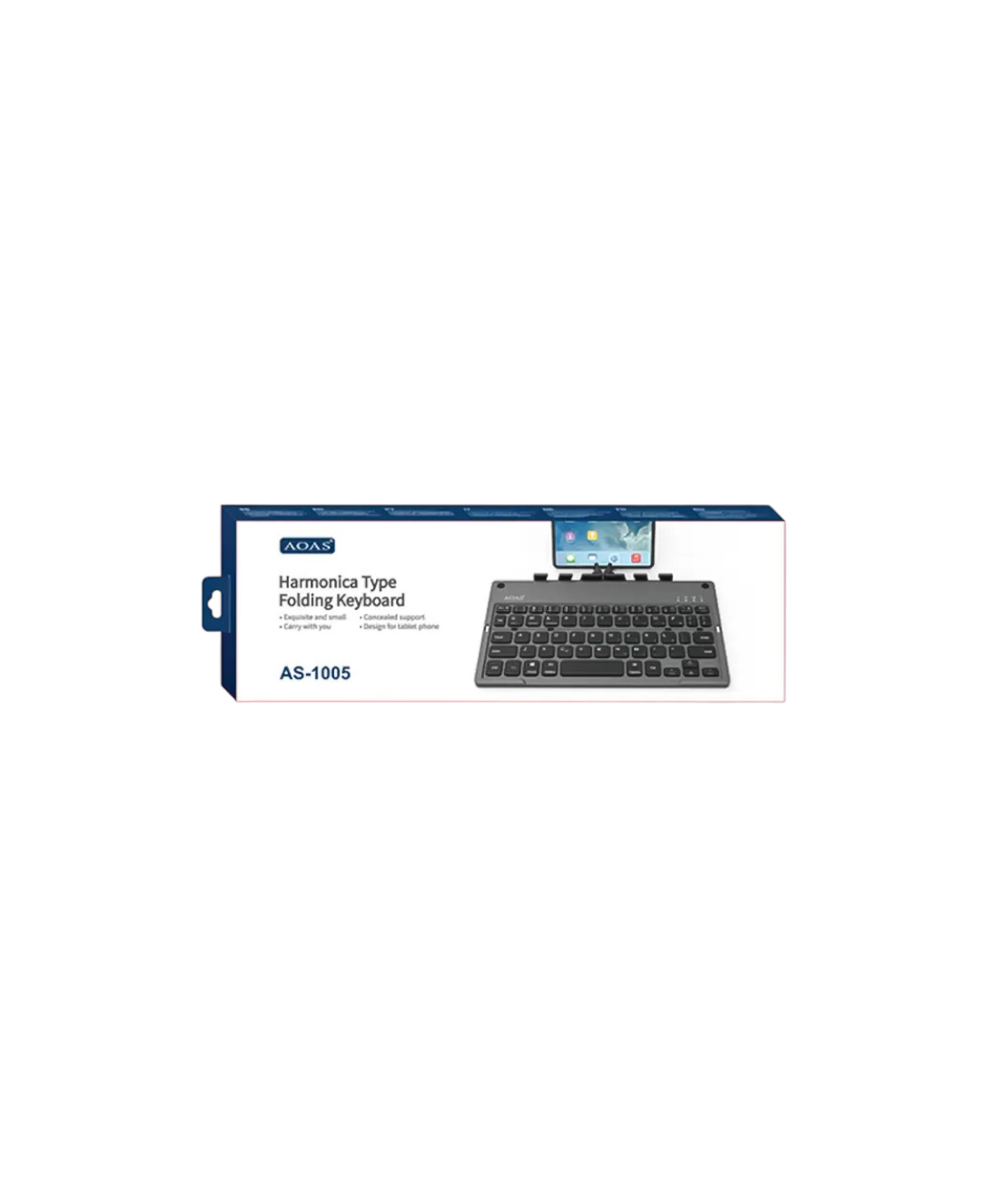 Безжична мини клавиатура - Bluetooth - A1005 - AOAS - 654580