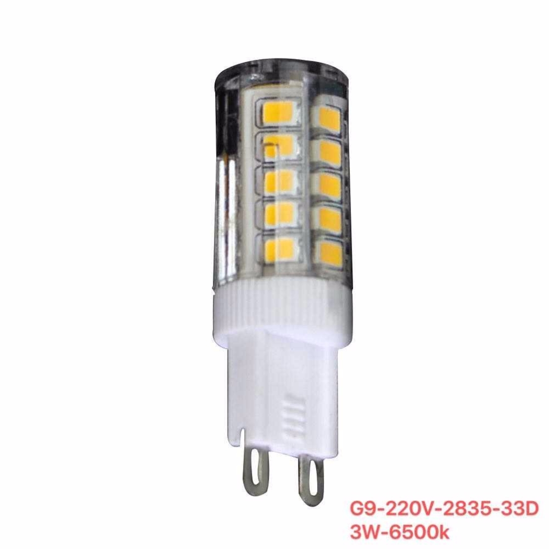Крушка LED - G9 - 220V - 3W - 6500K - 33D - 835361
