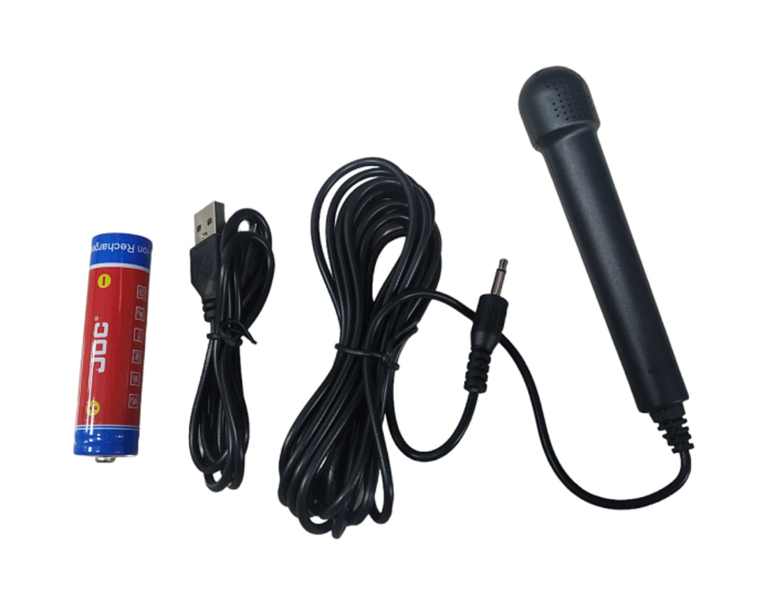 Акумулаторно радио със соларен панел - H -688mic - 617132 - Червено