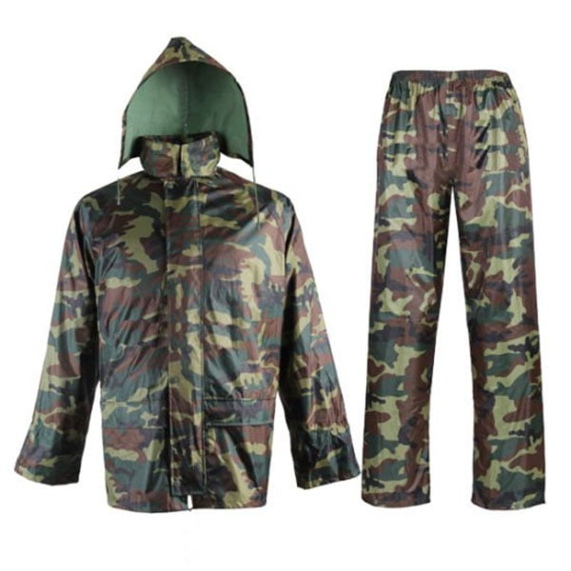 Водоустойчив работен костюм - XXXL - Army Green - 001860