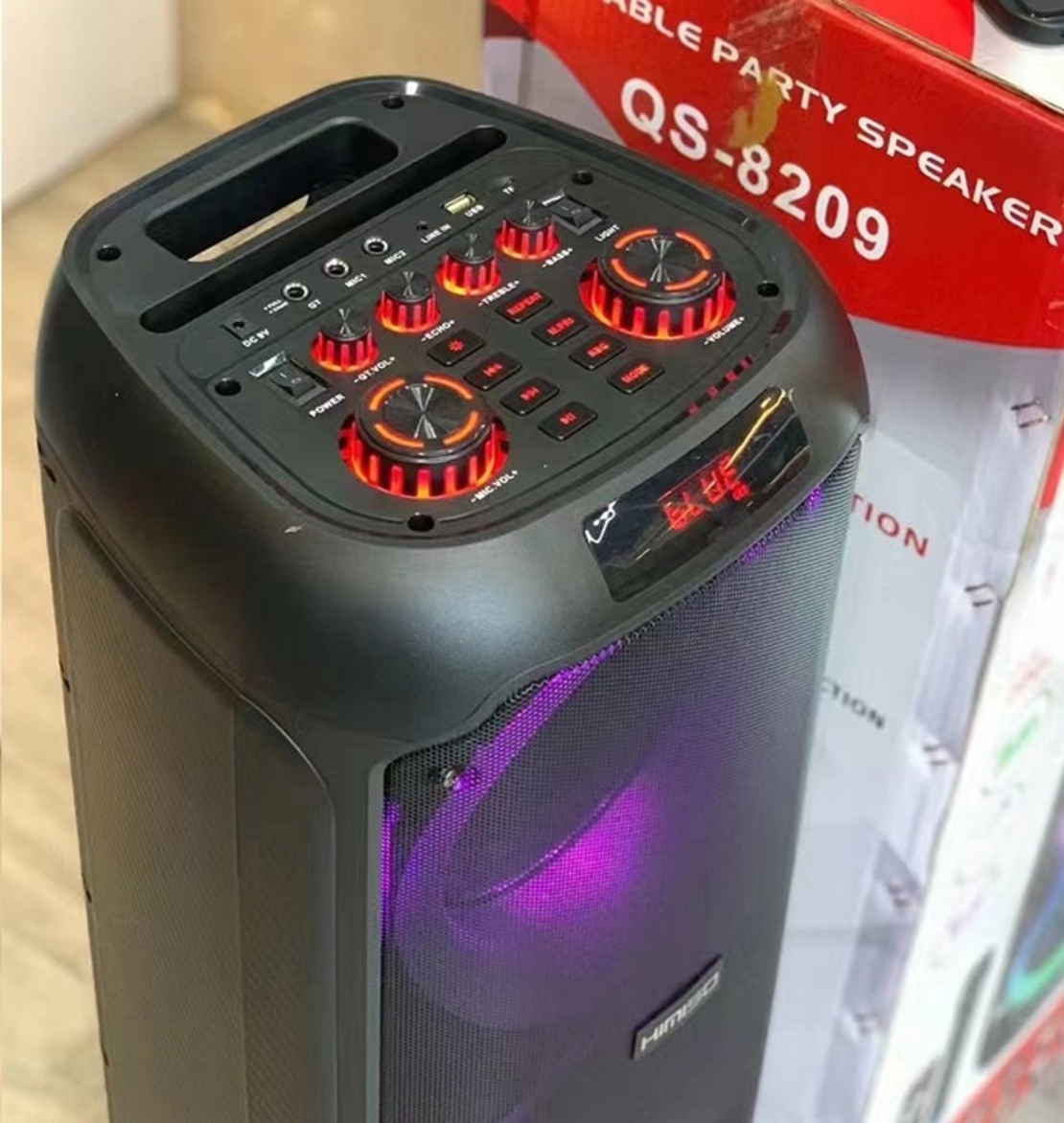 Преносим високоговорител на субуфер - QS -8209 - 889817