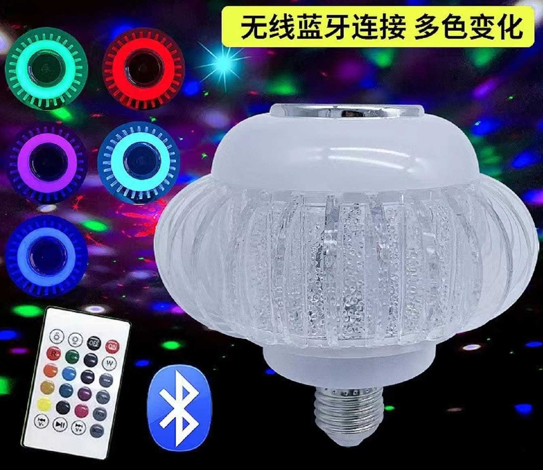 Диско крушка RGB с колонка Bluetooth - 903005