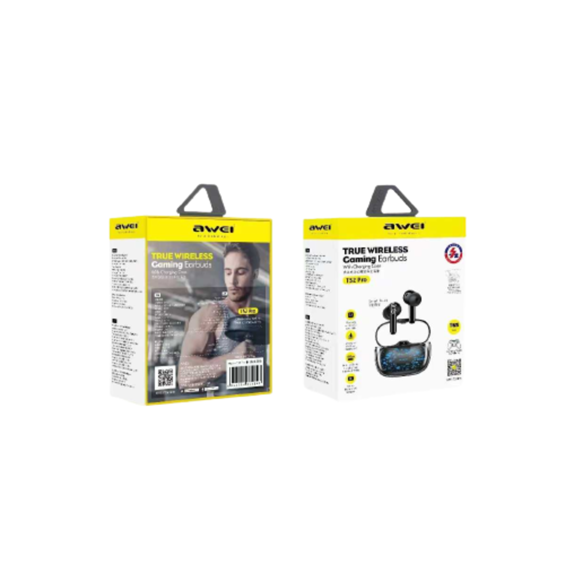 Безжични слушалки с калъф за зареждане - Bluetooth  - T52 Pro - AWEI - 888759