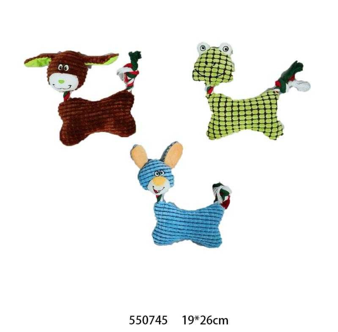 Плюшена играчка за кучета – 19x26см – 550745