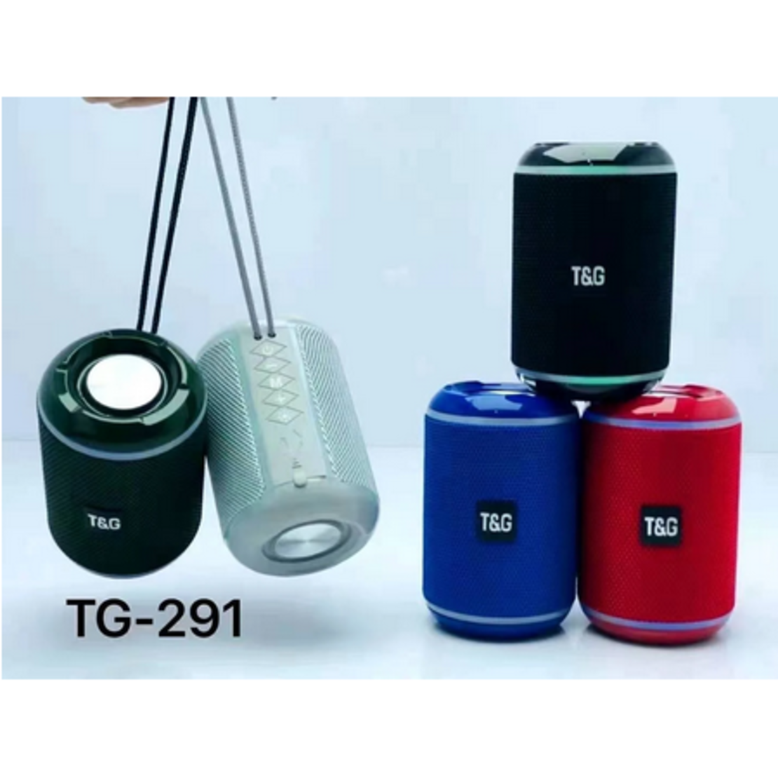 Безжична Bluetooth тонколона - TG-291 - 883839 - Синя