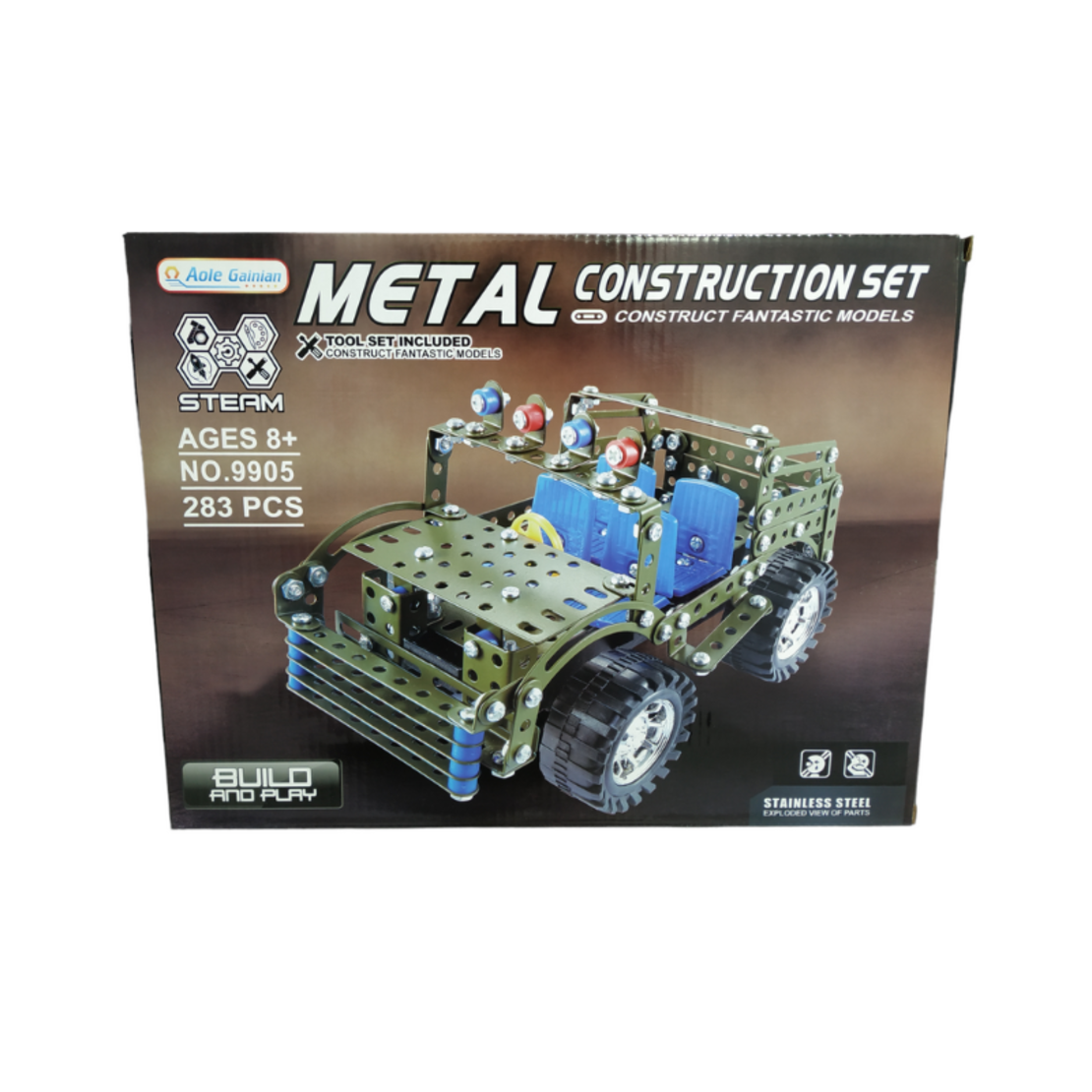 Сглобяем метален джип с 283 части - 9905 - 102329