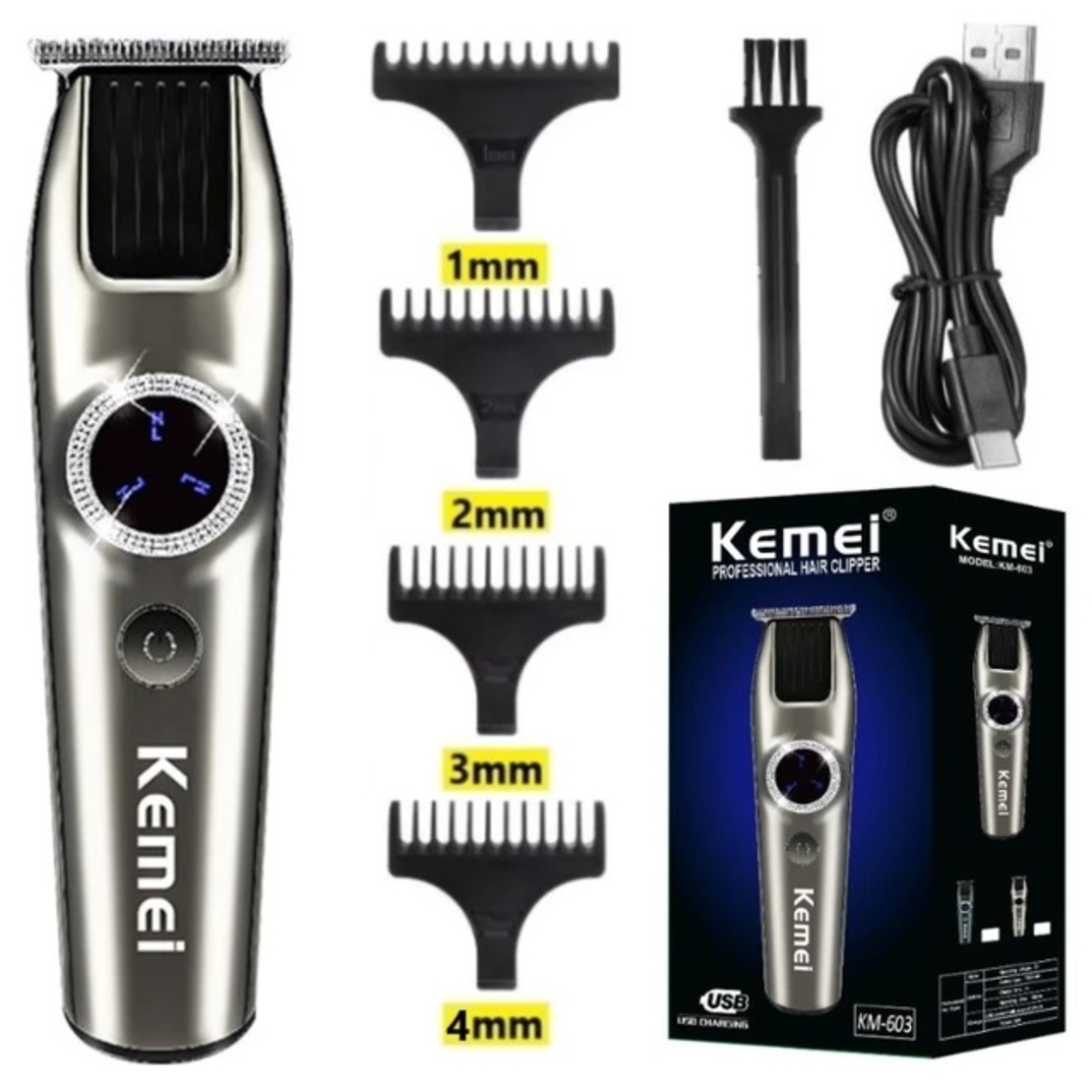 Машинка за подстригване - KM-603 - Kemei