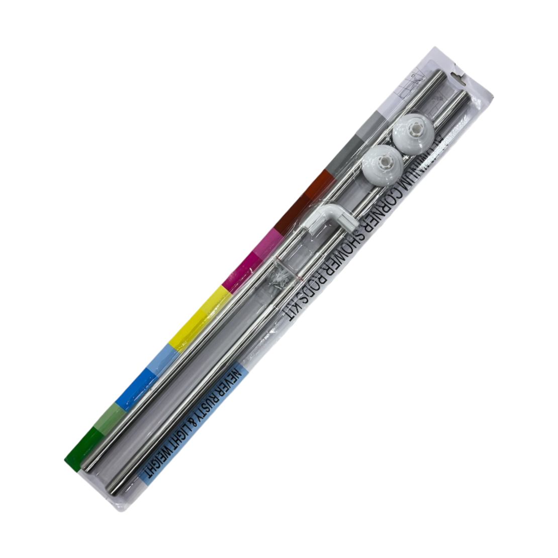 Корниз за баня - Ъглов - CS-2180S - 80*80 см - 231262