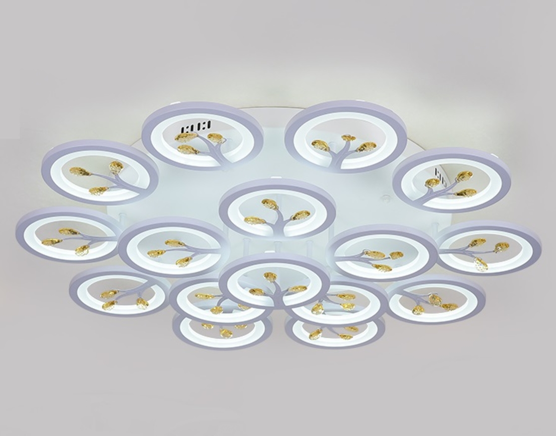 LED плафон - Плафон с димер - 5156-15WH - 943734