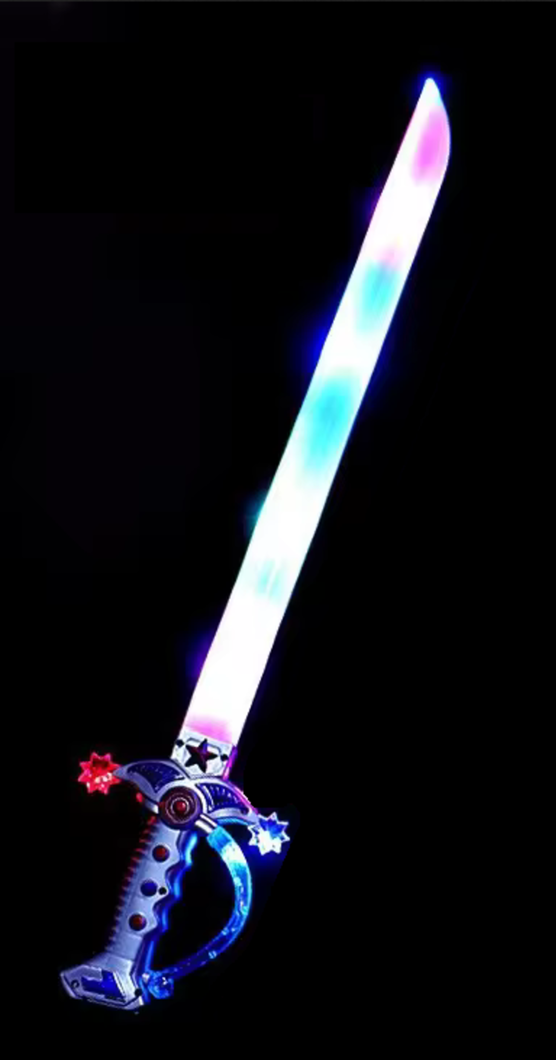 Детски меч с цветни LED светлини - 5138A - 204103