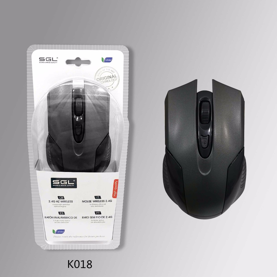Безжична геймърска мишка - K018 - 177340