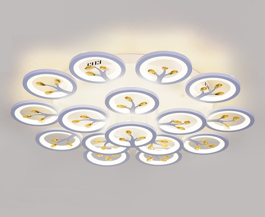 LED плафон - Плафон с димер - 5156-15WH - 943734