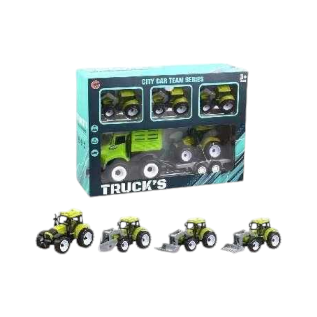 Детски игрален комплект - Трактори - 9936-21 - 525204