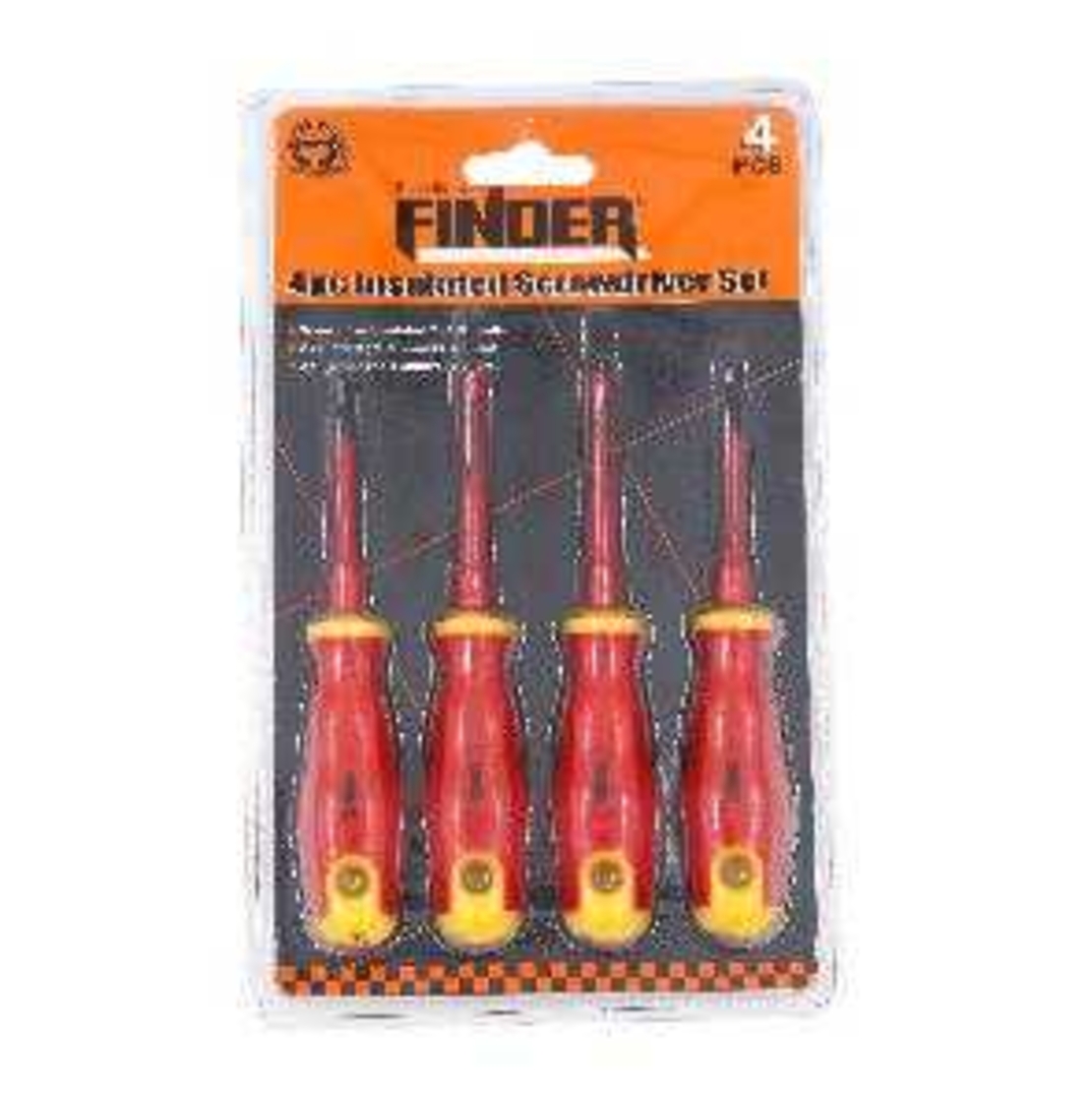 Комплект отвертки - 4pcs - Finder – 193084