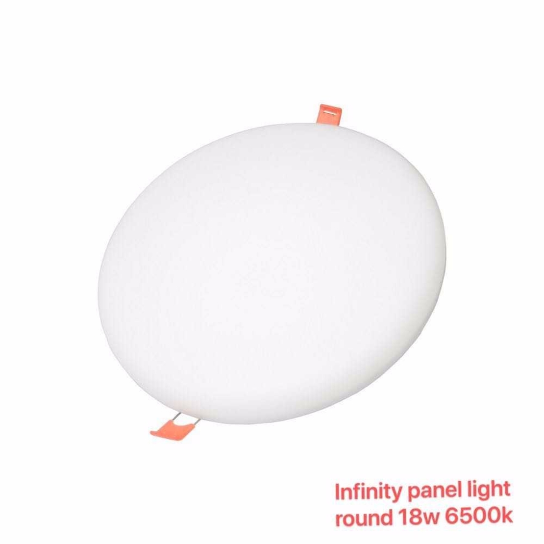 Плафон LED - Round Panel - Скрит монтаж- 18W - 6500K - 790641