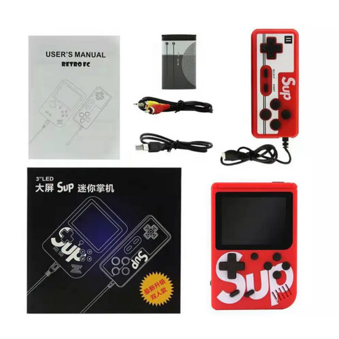 Преносима игрова конзола - HC-9803 - 331247 - Синя